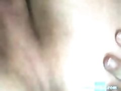 T girl selfsuck, cums in her own mouth and sucks it clean!