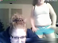 Chubby babes on a webcam show