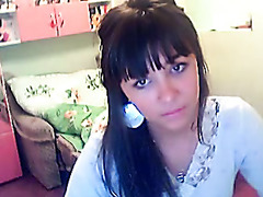 I recorder one beauty on webcam