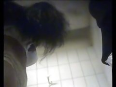 Hidden cam caught kinky girl's sexy rounded bum in the changing room