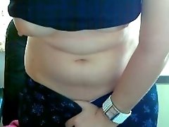 This chick with skinny body likes to show me her boobs on cam