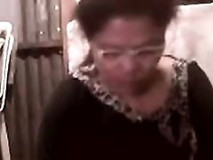 Asian granny Elizabeth 57 yr flashing 5