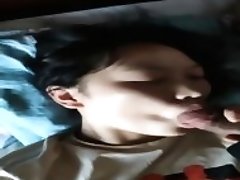 Vietnamese teen cute blowjob