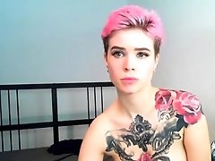 Redhead Webcam Babe Screaming Anal Masturbation