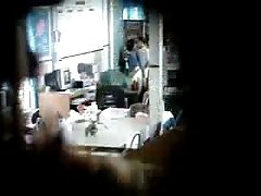 Hidden cam video of Thai teacher having sex with hot coworker