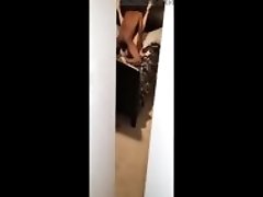 Young Wife tells husband to leave while she takes bbc