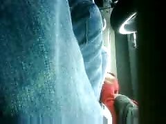 Latina cougar giving quick blowjob in the car on cam