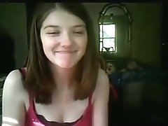 Really cute immature flashing on cam
