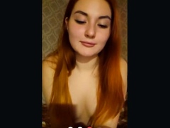 Small titted teen from EU masturbating