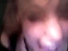 Webcam action with emo slut kneading her nice boobs