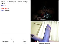 Tight teen on omegle webcam sex show