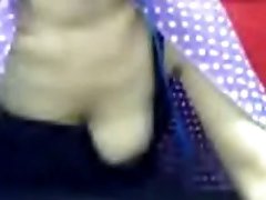 One nerdy Hong Kong teen shows me off her tits on webcam