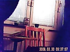 Hidden cam video with my GF flashing her perfect ass