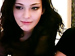 My girlfriend is cute and she is not shy to fuck me on webcam