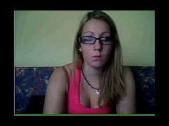 French Blonde Teen Toys Pussy on Cam