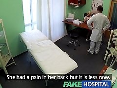 FakeHospital Pretty patient was prepped by nurse now gets the full doctors attention