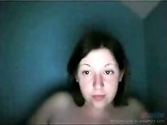 Wondrous dark haired webcam nympho played with her really huge titties