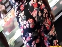 Black mom fat jiggly ass at coldstone