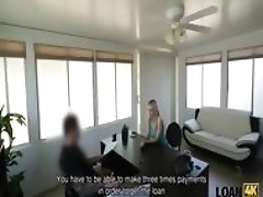 LOAN4K. Loan agent offers his help in exchange for passionate sex