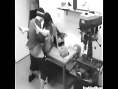 Couple get horny and Fucking Hardcore at work