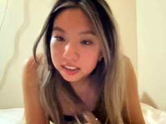 Webcam Asian chick anal masturbation tease