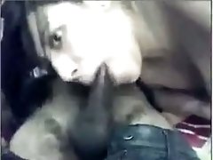 Exotic cutie sucks a weiner and enjoys ardent doggystyle sex
