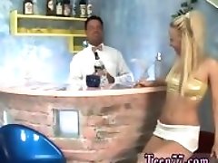 Big tit blonde cop threesome and teen couple webcam fun Sweet Terry