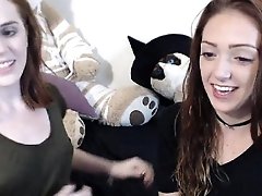 Naughty Lesbian Fucks Their Pussy At The Same Time