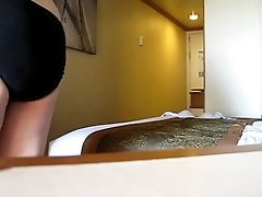 Hidden cam caught Jenny King naked in the hotel room