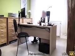LOAN4K. Tricky loan agent is ready to help chick for sex services