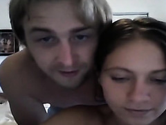 Fucking in front of the webcam