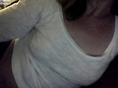 Showing my mature tits on a webcam