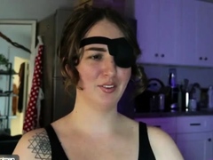 Maeve Eye Patch and Pussy Rub