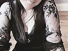 Hottest brunette solo webcam masturbation 2