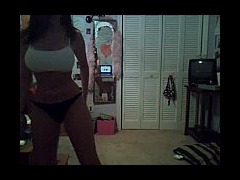 Busty webcam girl's sex show