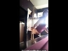 Girl getting fucked on the pooltable