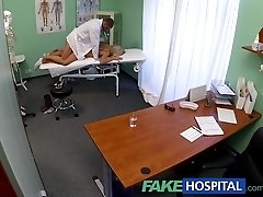 FakeHospital Spy cameras in doctors office captures teens milfs creampies