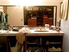 Blonde Wife Hidden Cam in Bathroom
