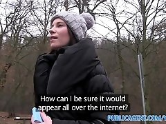 PublicAgent Outdoor sex filmed on amateur camcorder in public place