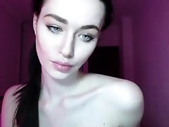 Brunette Solo Webcam Masturbation