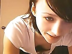My cute bedmate fingers her sweet pussy to orgasm in webcam chat
