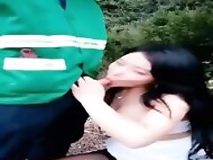Chinese Couple Live Fucking in Abandoned House on Webcam