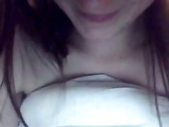 Cute teen pussy masturbation on web camera for her online friend