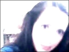 Brickhouse brunette webcam babe fingers her fat pussy for me