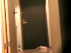 Japanese wife meets delivery boy all naked - hidden cam